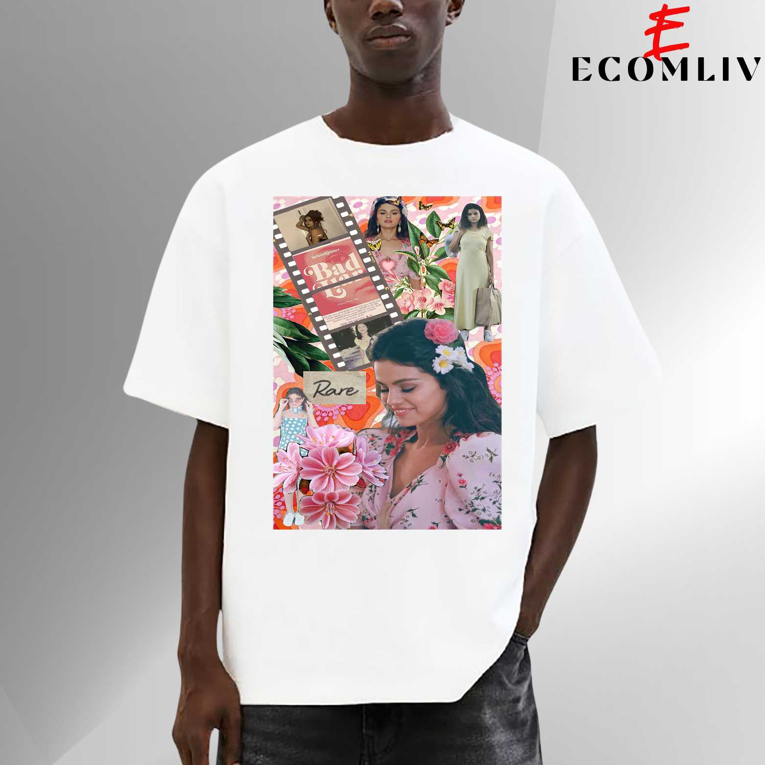 Selena Gomez Rare Album T-Shirt, Unisex Pop Music Tee